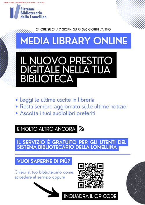 Media Library on line sistema di prestito librario digitale