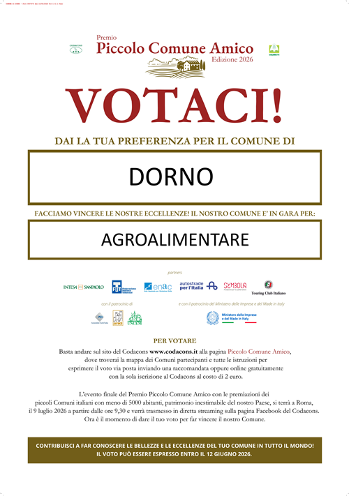 Chiusura fase di iscrizione al Premio Piccolo Comune Amico 2026 e avvio della fase delle votazioni