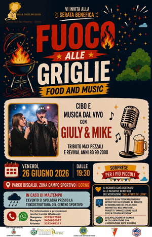 Fuoco alle griglie: food and music