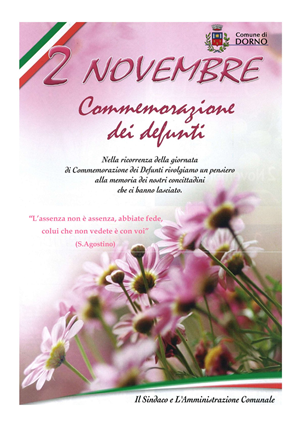 2 Novembre-Commemorazione dei defunti