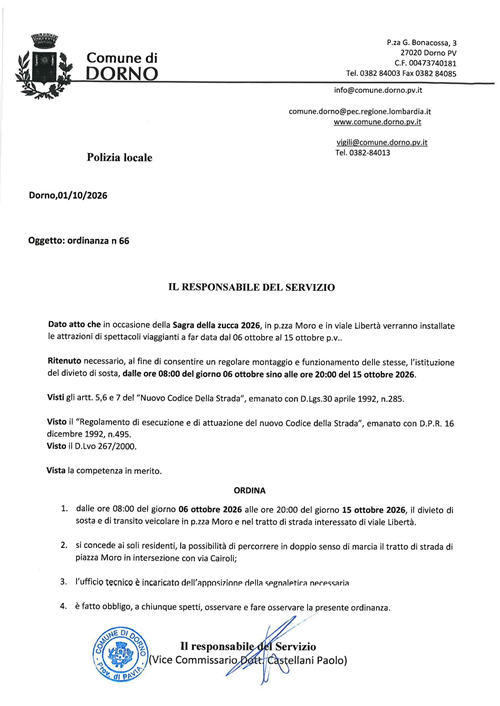 Ordinanza 66-2026