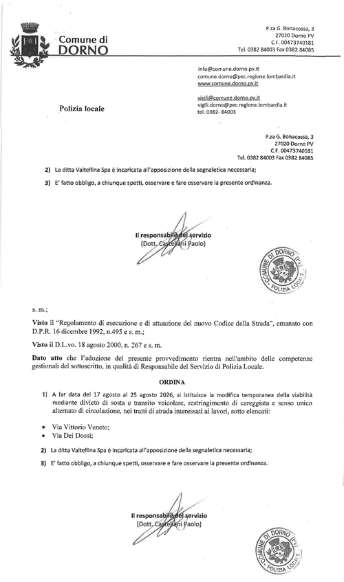 Ordinanza n.53 - 2026