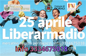 Liberarmadio: mercatino baratto per ragazzi