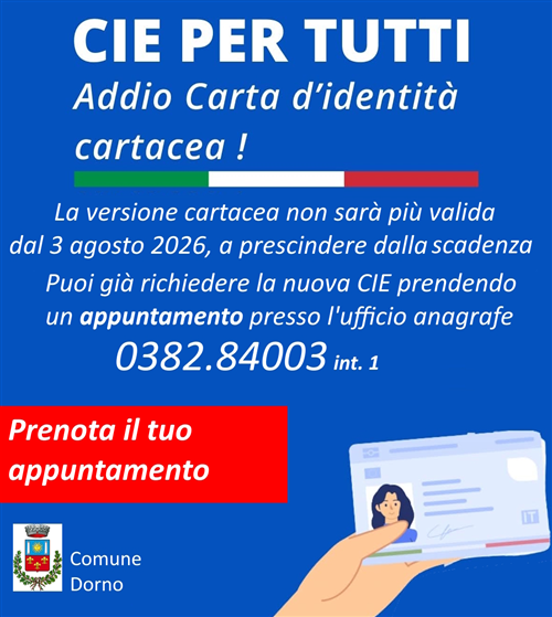 Scadenza carta d'identità cartacea