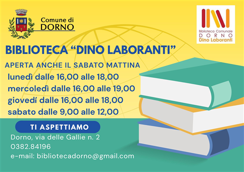 Variazione Orario Biblioteca